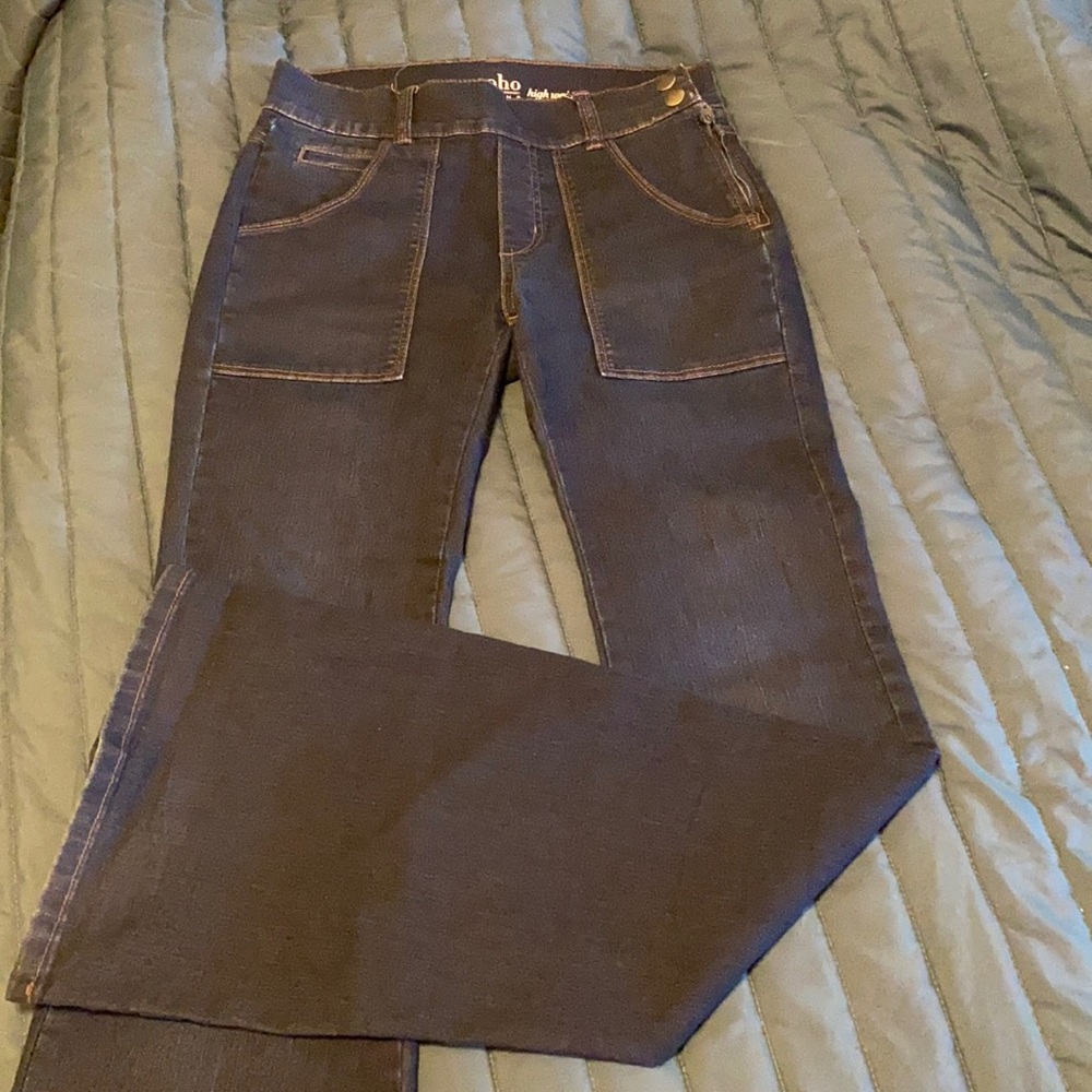 NY&Co High waist wide leg denim jeans size 0